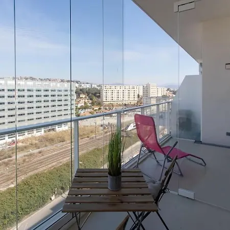 L17 Arenas 3 Balconies/parking, 5mins To The Sea شقة نيس